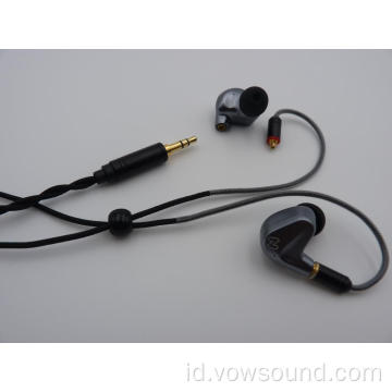 HiFI Hybrid Earhook Earphone dengan 6 driver